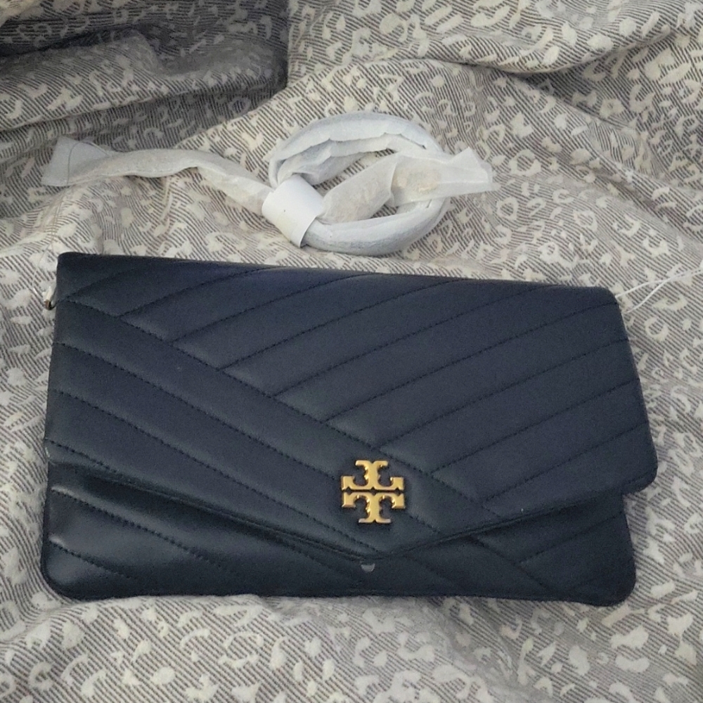 Tory Burch Kira Chevron Clutch